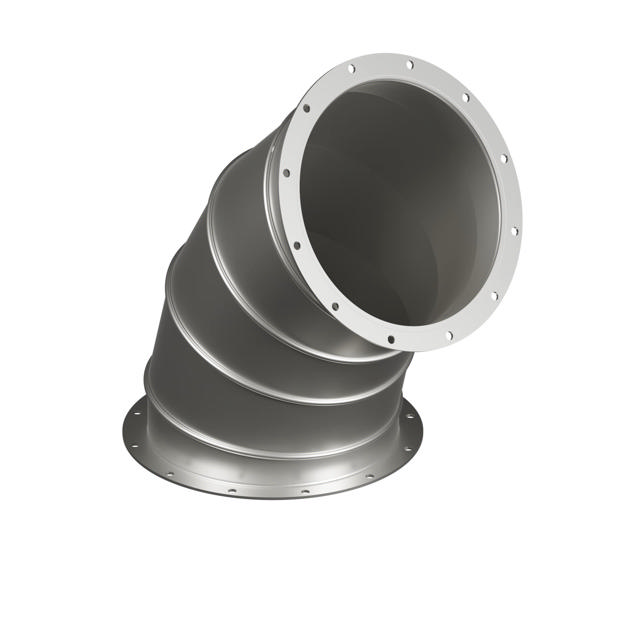 60° Segmented Bend with Flanges