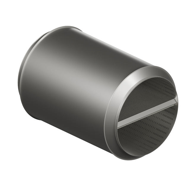 Peredam Pipa dengan Baffle